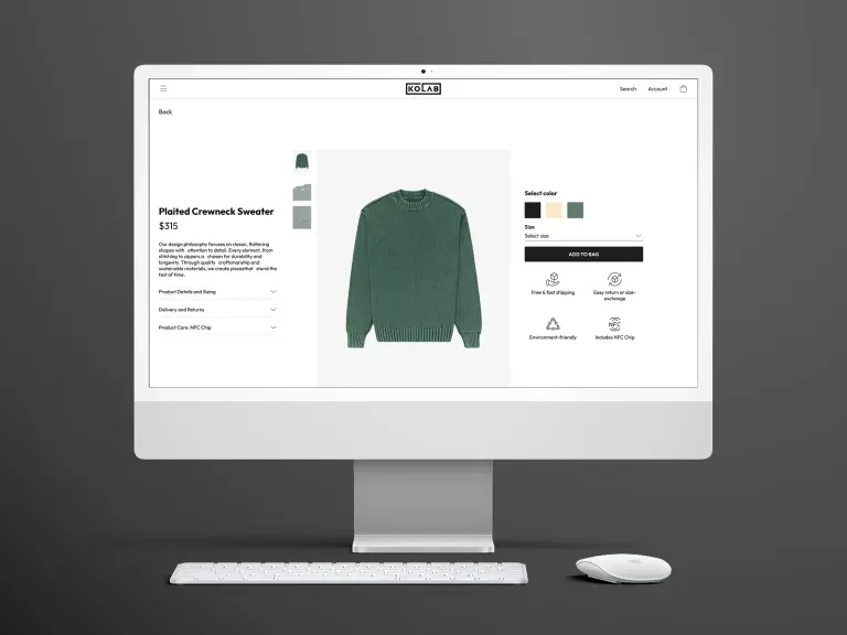 Shopify Plus case study — Luxury Fashion with Smart Technology