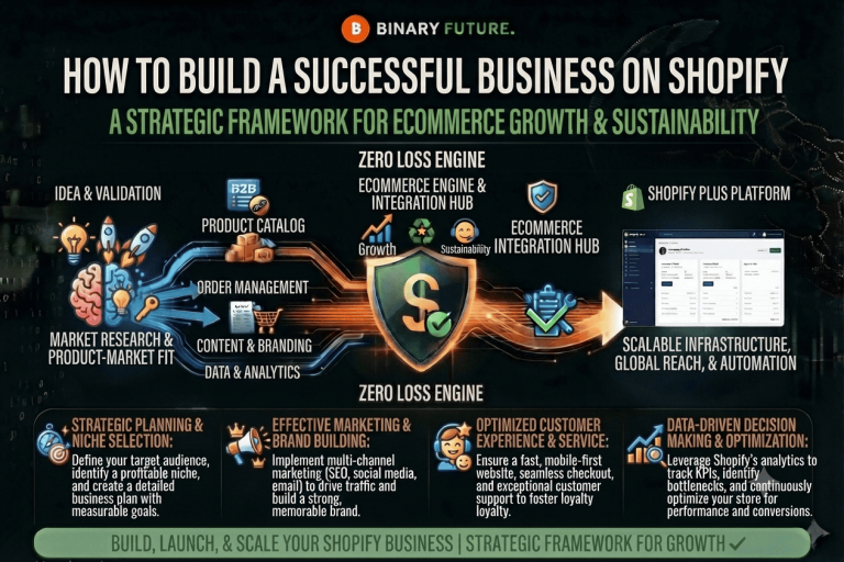 How to Build a Successful Business on Shopify — Article, WooCommerce → Shopify, Checklists