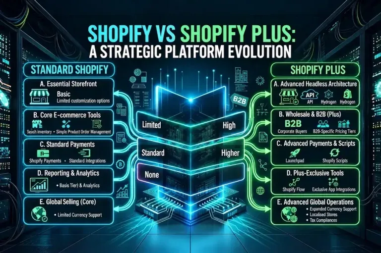 Shopify Plus vs Shopify: Which One Is Right for Your Business? — Shopify Plus, WooCommerce → Shopify, Checklists