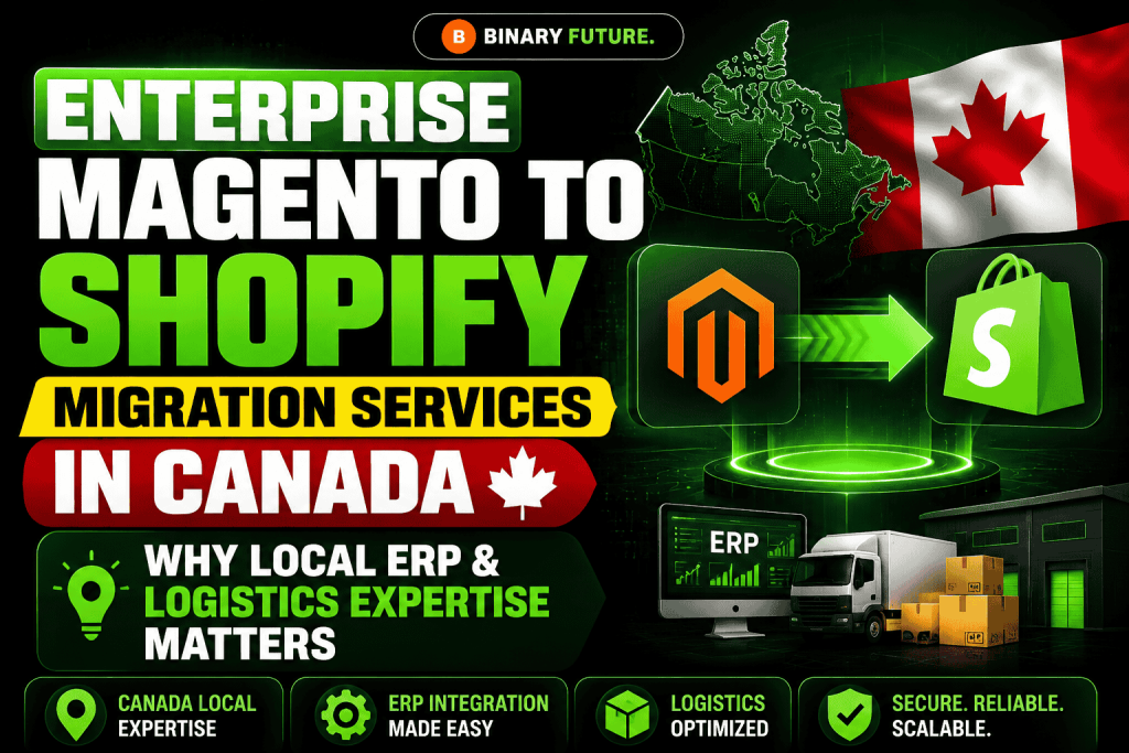 Enterprise Magento to Shopify Migration Services in Canada